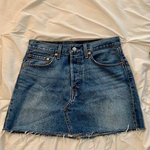 Levi’s jean skirt